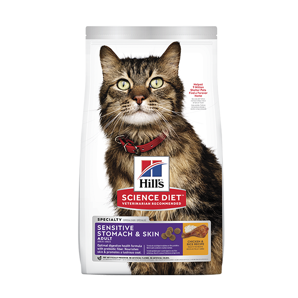 Hill’s Science Diet gato adulto Sensitive Stomach and Skin
